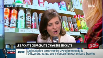 Dupin Quotidien : Les achats de produits d'hygiène en chute - 05/02