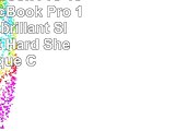 Coque MacBook Pro 13 AQYLQ MacBook Pro 13 pouces brillant Slim Fit Soft Hard Shell Coque