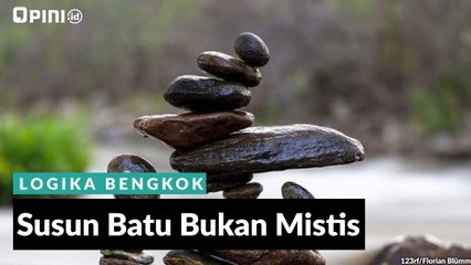 #1MENIT | Susun Batu Bukan Mistis