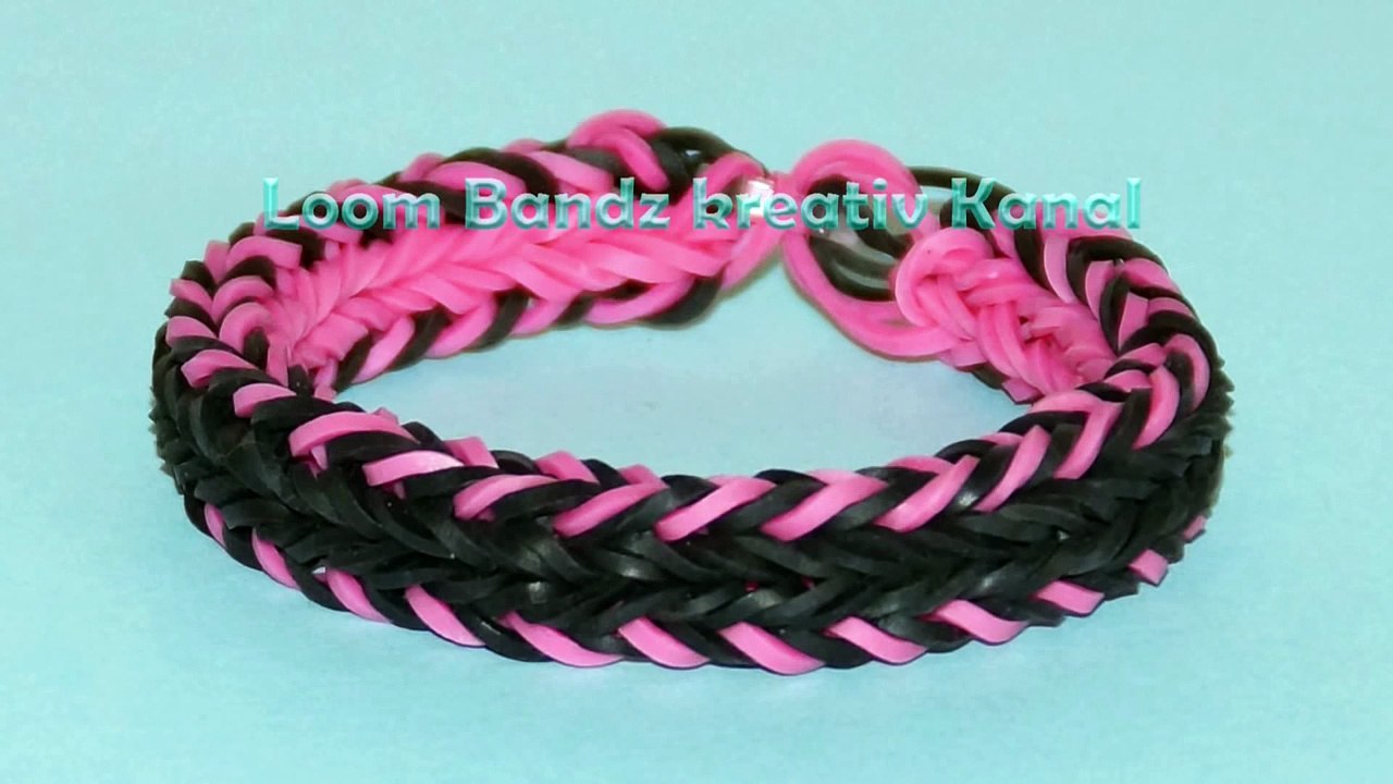 Loom Bandz Anleitung Deutsch, Rainbow Loom Armband
