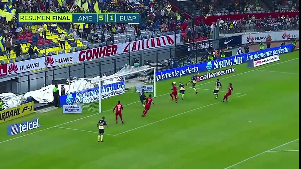 Resumen América 5 - 1 BUAP _ Clausura 2018 - Jornada 5 _ Televisa Deportes