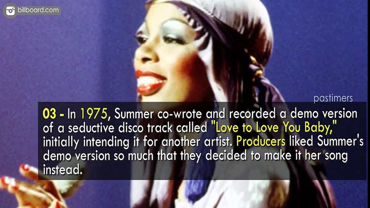 Unknown Surprising Facts About Donna Summer