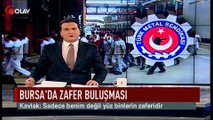 Bursa'da zafer buluşması