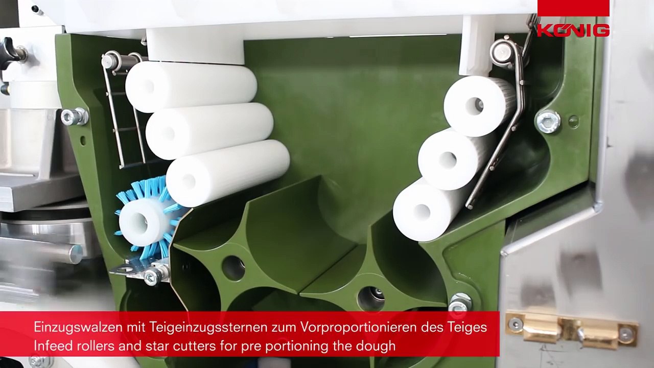 Koenig - Mini Rex Futura with forming station - Mini Rex Futura mit Formstation