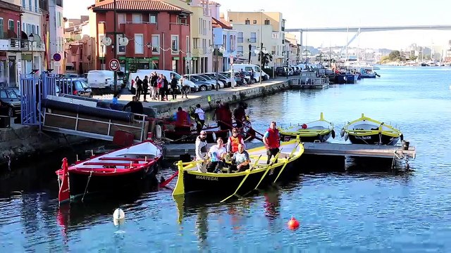 Entrainement martégo-istréen de rames traditionnelles