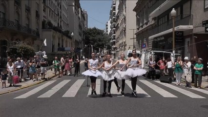 هذا الصباح-الرقص للاحتجاج على القرارات السياسية بالأرجنتين