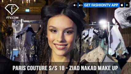 Ziad Nakad Make Up Paris Haute Couture Spring 2018 Collection | FashionTV | FTV