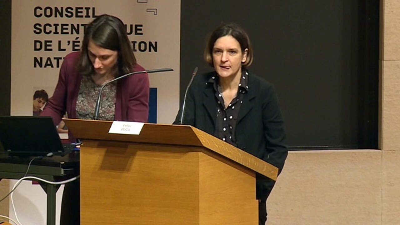 Vidéo 05 : Allocution de  Esther Duflo (professeur au Massachusetts Institute of Technology à la chaire « Abdul Latif Jameel » sur la réduction de la pauvreté et l'économie du développement, et ancienne professeur au Collège de France)