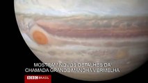 Imagens em 4K de Júpiter mostram detalhes de tempestade que já dura centenas de anos