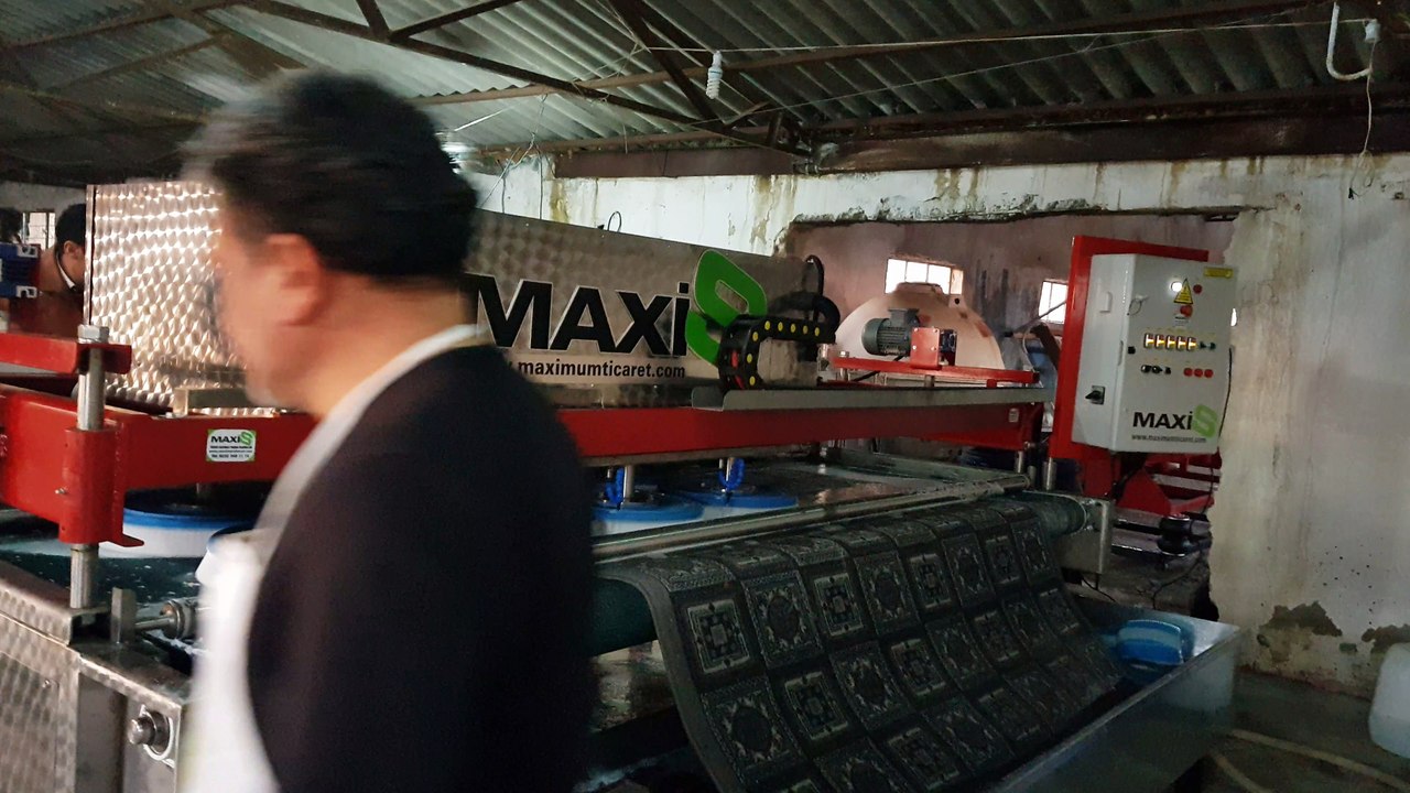otomatik halı yıkama makinası,halı sıkma makinası  maxis