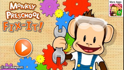 Monkey Preschool Fix it update Развивающие игрыдля детей