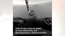 Robô Opportunity: 11 anos de Marte em 15 segundos