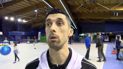André Sa coach d'Istres Provence Volley