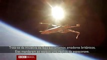 Fãs de 'Guerra nas Estrelas' colocam brinquedo em órbita