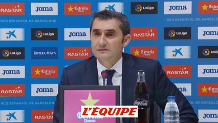 Foot - ESP - Barça : Valverde «Il était temps de reposer Messi»