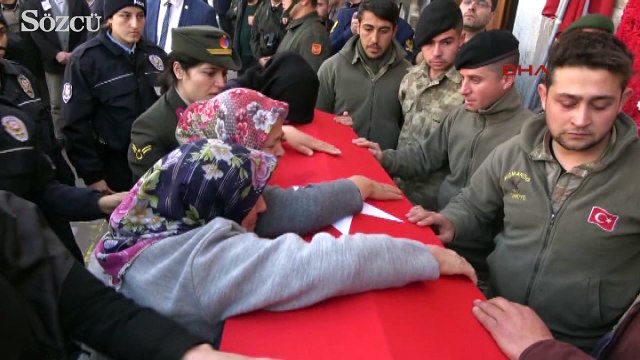 Şehit tankçı er Nurullah Seçen son yolculuğuna uğurlandı