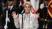 Pink defends throwing out throat lozenger at Super Bowl