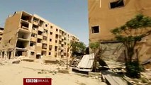Equipe da BBC testemunhou o resultado de meses de bombardeio a civis no norte da Síria