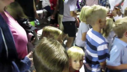 LITTLE KID TRAMPLED BY CROWD AT FOOTBALL GAME | DYCHES FAM