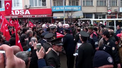 Şehit Halil İbrahim Aygül son yolculuğuna uğurlandı - ÇORUM