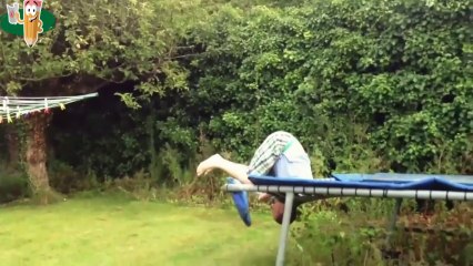 Trampoline Jump Fails Compilation 2017