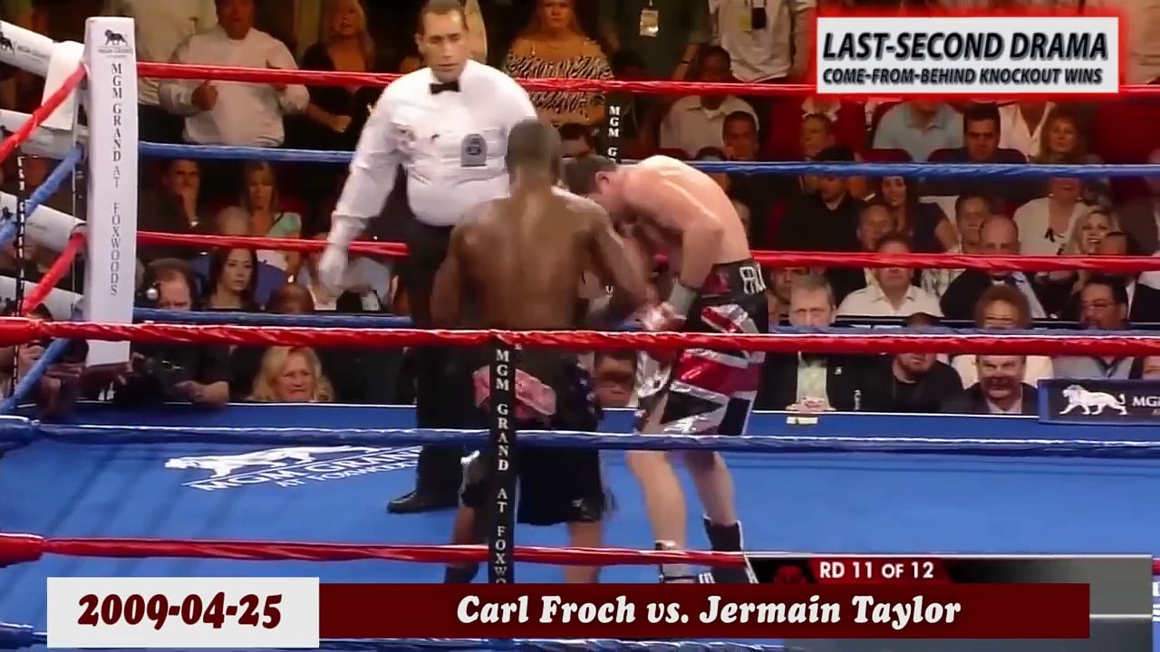 Last Second Drama - Come From Behind Knockouts