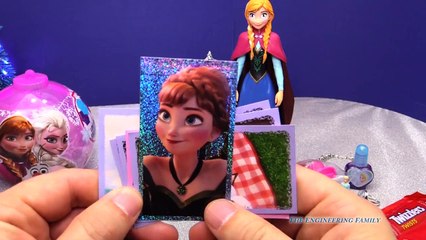 FROZEN Disney Queen Elsa & Princess Anna Surprise Ornaments Toys Video