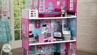 Игрушки Кукольные домики с мебелью для девочек Dollhouse