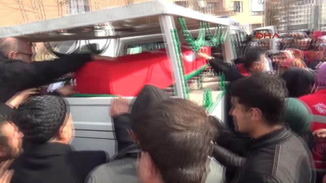 Muş Şehit Uzman Çavuş Karaca,gözyaşları Arasında Toprağa Verildi