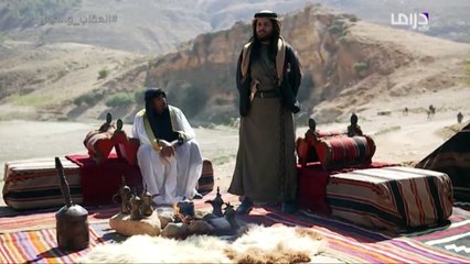 الشيخ راجي والد رشود يرفض زواجه من الفتاة الغجرية غوى.