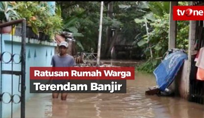Ratusan Rumah Warga di Cipinang Melayu Terendam Banjir