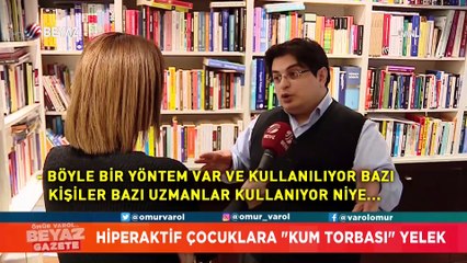 Hiperaktif çocuklara ''Kum Torbası'' yelek