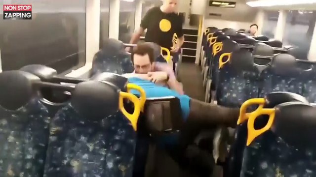 Une bagarre entre deux hommes se finit... par un câlin (vidéo)