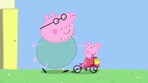 Peppa Pig em Português | Papai anda na bicicletinha da Peppa | Desenhos Animados | Desenhos Animados