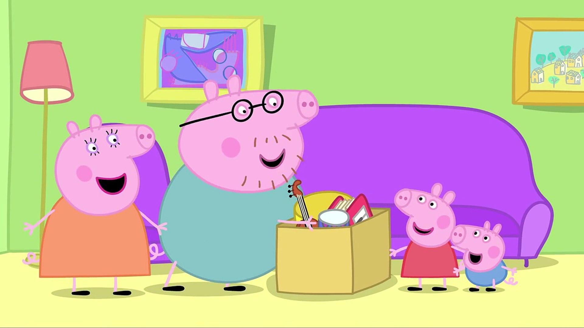 Peppa Pig em Português | Instrumentos musicais | Desenhos Animados | Desenhos Animados