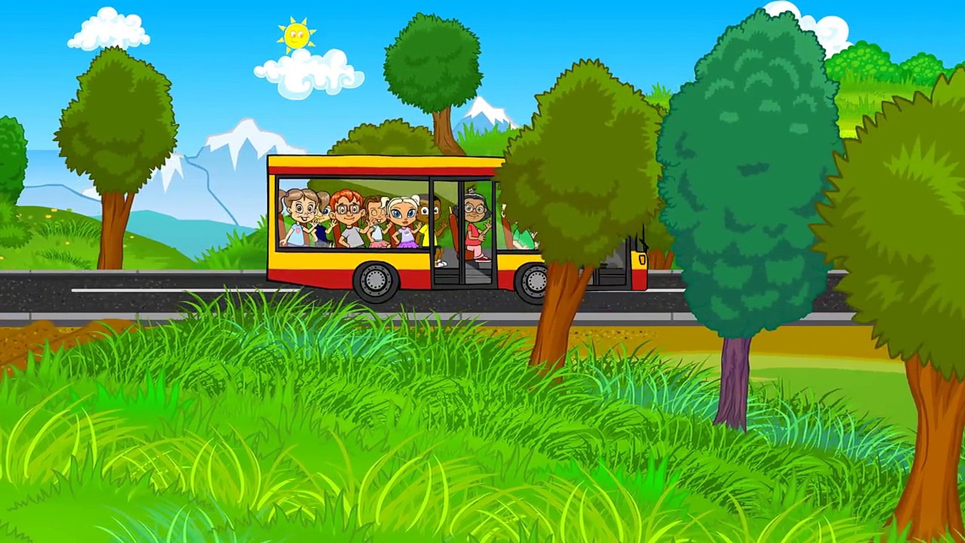 Koła Autobusu Kręcą Się Tekst