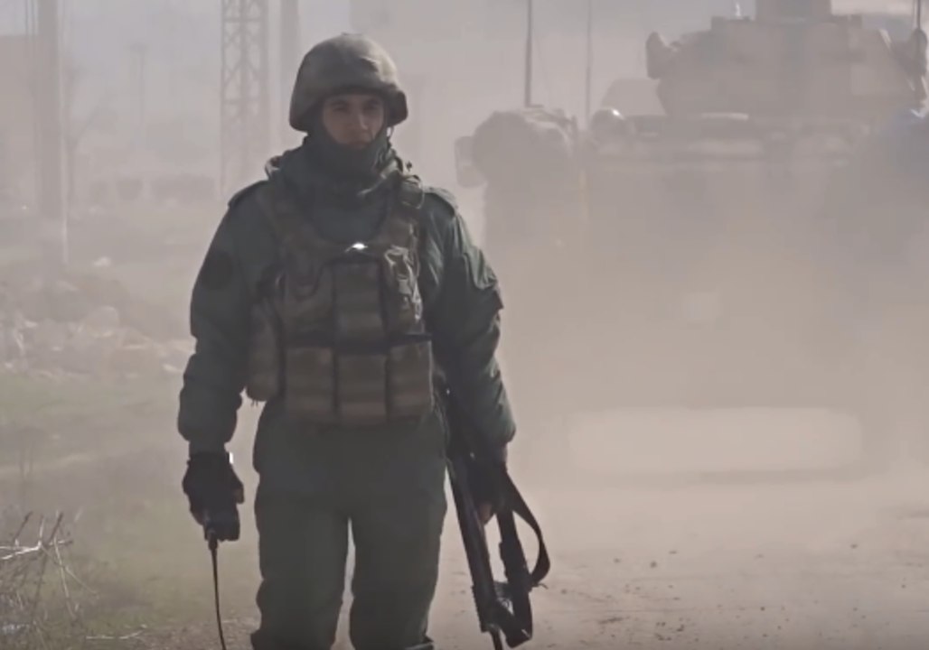 Turkish Armed Forces Seen on the Move in South Aleppo Province