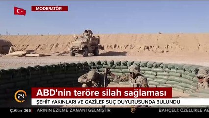 Şehit yakınları ABD'nin teröre silah sağlamasını mahkemeye taşıdılar