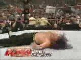 Raw 26 11 07 Triple H & Jeff Hardy vs Umaga & Snitsky-part1