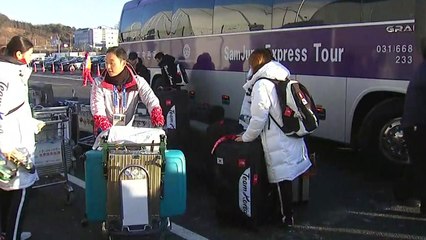 쇼트트랙팀, 결전지 합류...최민정"4관왕, 최선 다할 것" / YTN