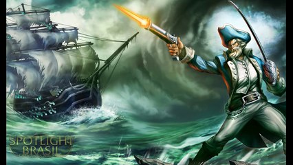 Gangplank Milícia - League of Legends (Rework 2015/ Completo BR)