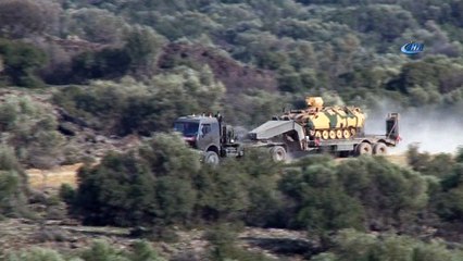 Sınır karakolunda hareketlilik... Bölgeye helikopter ve ambulanslar sevk edildi