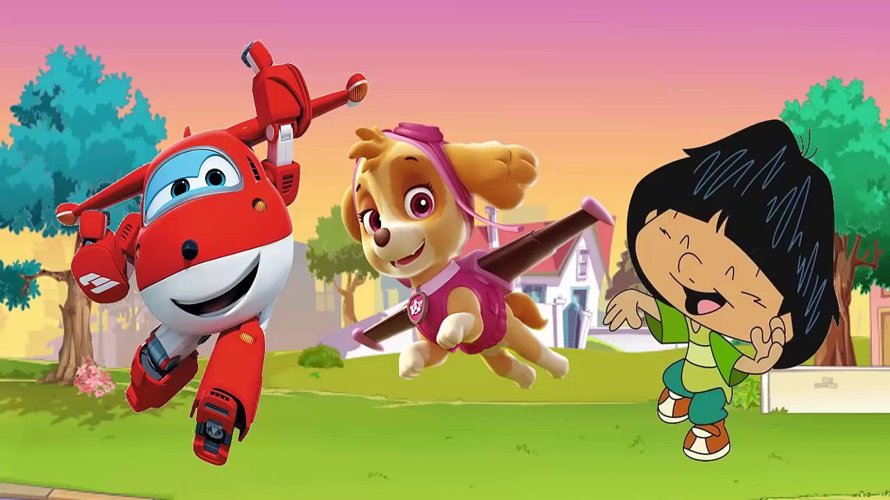Desenhos 2016 Super wings portugues com Patrulha canina Brasil e Meu amigãozão completo
