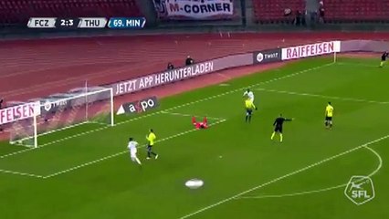 Zurich 2:3 Thun ( Swiss Super League 4 February 2018)