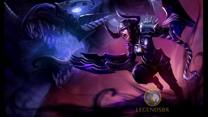 Shyvana Chamas Negras - Completo - League of Legends