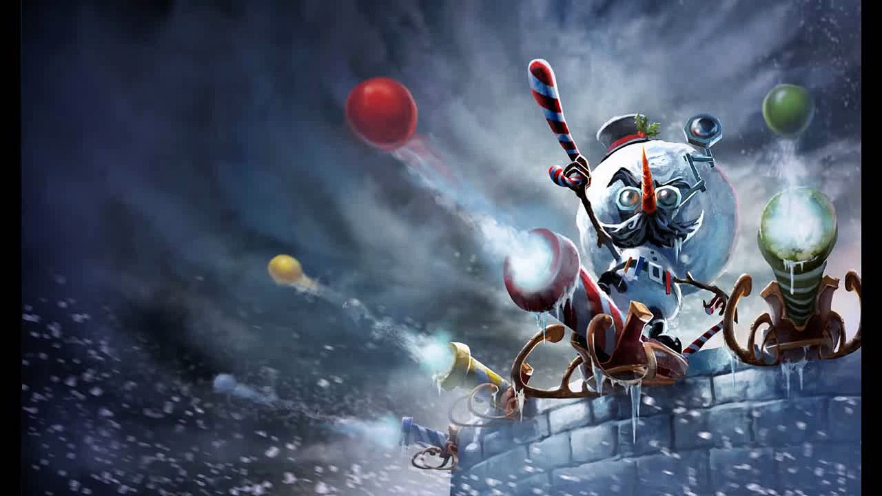 SpotlightBrasil - Heimerdinger Boneco de Neve - Skin Spotlight (REMAKE/Completo 2014)