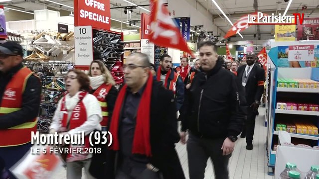 Suppressions de postes chez Carrefour : la colère des salariés