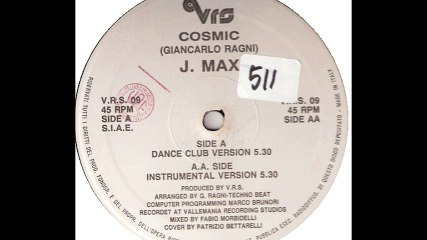 J. Max - Cosmic (Dance Club Version) (A)