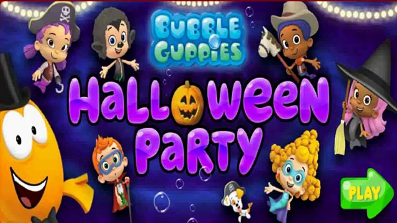 Bubble Guppies Halloween Party Game Episode - Baby Games - Dailymotion ...
