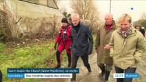 Inondations : des ministres auprès des sinistrés en Normandie
